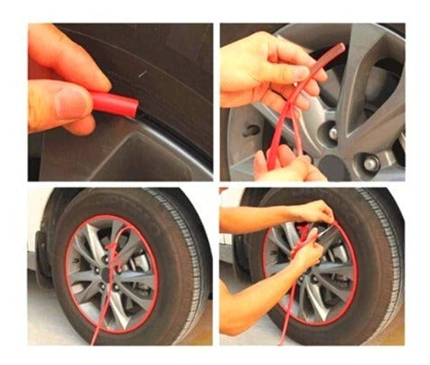 SSP Adhesive Silicone Trim for Wheels and Cups - Tuning 2