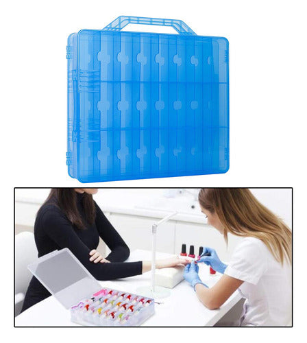 Organizador De Esmalte Portátil Para 48 Garrafas, Suporte 2