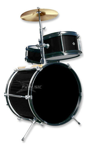 Kids Drum Set JBJ1044 3-Piece + Cymbal + Bass Drum Pedal 0