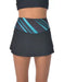 Sixzero Short Pollera Tenis Negra Azul 1