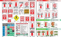 ML CARTELES Industrial Safety Signage 14x41 3