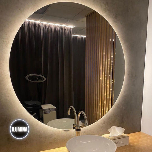 Ilumina Deco Modern Round LED Bathroom Mirror 50cm 6