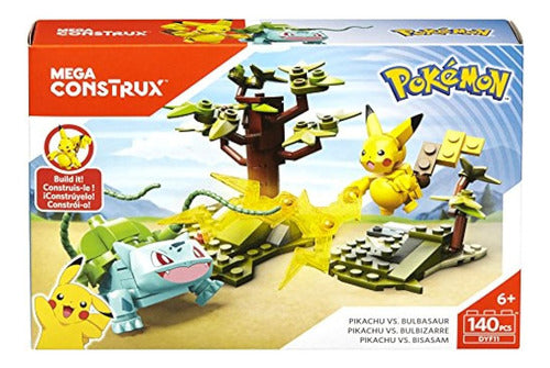 Mega Construx Pokemon Pikachu Vs. Bulbasaur 1