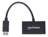 Manhattan 2 En 1 Adaptador De Displayport A Hdmivga Hembra 4 3