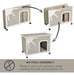 Midwest Homes for Pets Eillo Folding Outdoor Wood Dog House 2