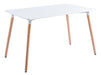 Plicosa Rectangular Nordic Table 120 X 70 X 75 Cm 2