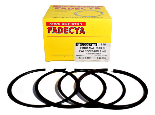 Fadecya Hydraulic Ring Set for Ford Falcon 188 221 1