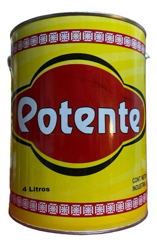 Adhesivo Cemento De Aparar Potente  X 4lt 0