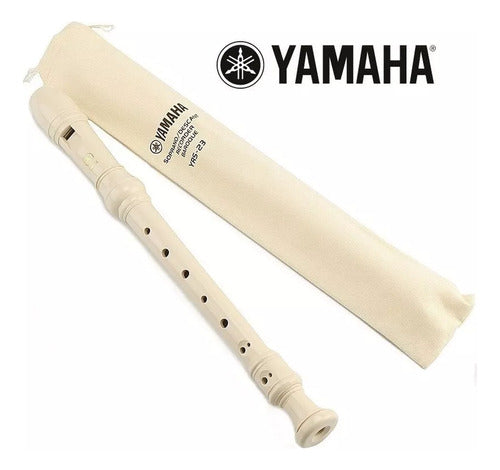 Yamaha YRS-23 Soprano Recorder + Learning Book 1