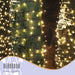 Solar Christmas Lights Garland 2x100 LED Warm White Outdoor 10m 4