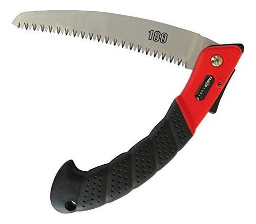 Tabor Tools TTS25A Folding Saw with Curved Blade and Grip 0