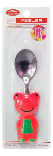 TOH 13 Cm Spoon Various Colors Designs 5