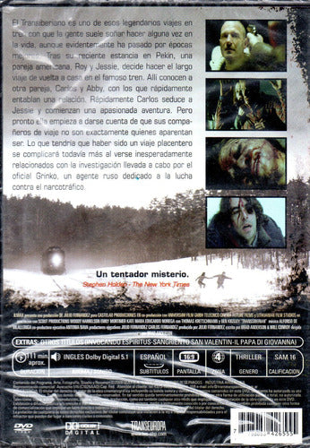 Transeuropa Transsiberian - DVD Nuevo Original Cerrado - MCBMI 1