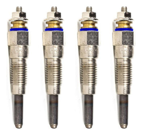 Kit of 4 Glow Plugs HC-193 for Nissan Urvan 2.3 D SD23 0