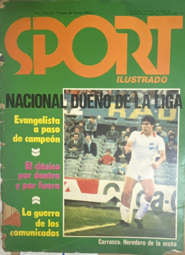 Sport Ilustrado, Nº 47 Juan R Carrasco Fútbol, 1976 Ej3 0