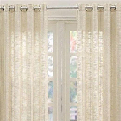 Döhler Pack of 2 Fabric Curtains 270 x 200 cm - Telecompras Sc 2