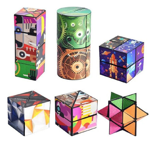 Kukibet Cubo Rubik Puzzle Juego Didactico Formas Diferentes 2