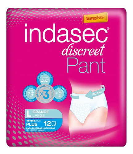 Indasec Pant Plus L X12 0