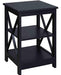 Convenience Concepts Oxford Auxiliary Table, Black 0