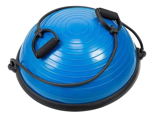 Vera Bosu 60 Cm Con Base, Porta Extensores Y Bandas 0