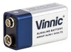 Bateria Alcalina Vinnic Fuente De Energia De 9 Volts 4