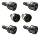 Iael Anti-Theft Wheel Lock Set 4 Bolts + 6 Adapters for Z3 96/03 0