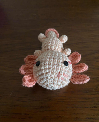 Ajolote/axolote Amigurumi - Muñeco Tejido A Crochet 5