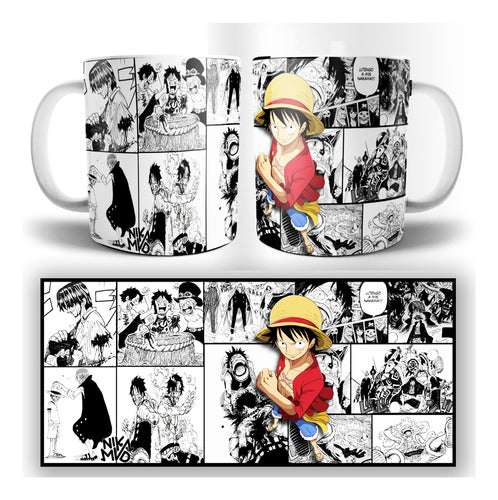 Nika.mvd Luffy One Piece Anime Manga Mug 0