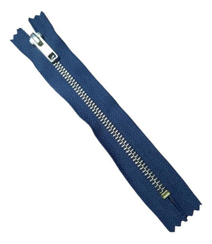 YKK Fixed Metal Zipper 12 cm Per Unit 0