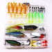 SUPERTHEO Fishing Accessories Kit Lures/Frogs/53pcs 1