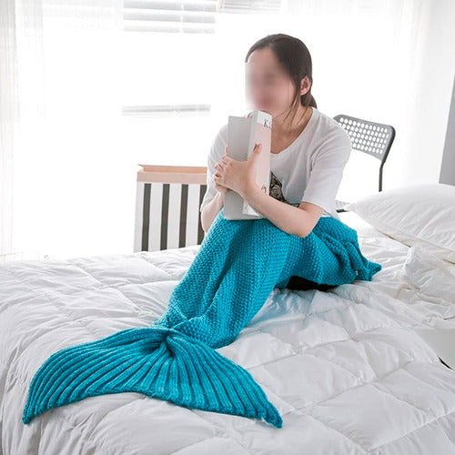 Mnl Adult Mermaid Tail Blanket 180 x 80 Winter 4