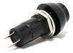 ELUMILED Normal Closed Push Button 12mm Round 1A 250V Black 1