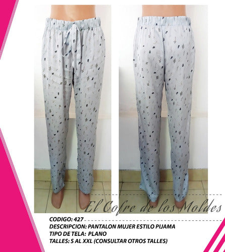 Digital Pajama Pants Pattern Pack for Women - Set of 5 Sizes! 0