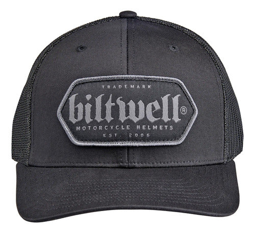 Biltwell Gorra Shield Flexfit Negra Avant Motos 1