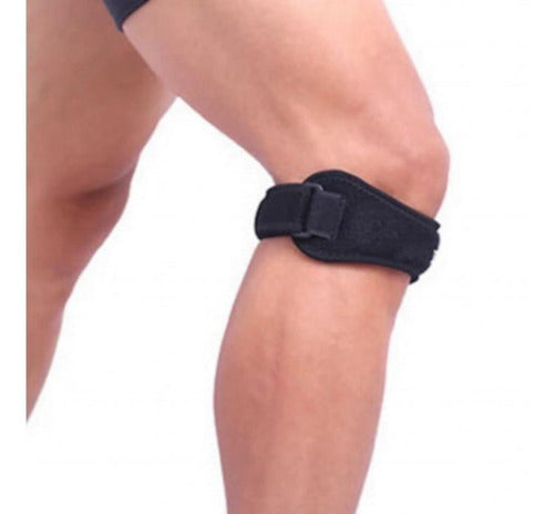 Pack Knee Brace Sports Neoprene Adjustable Elastic Meniscal Strap 2
