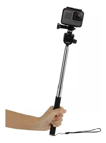 Enova Monopod Palo Bastón Sumergible Metal Cámara Deportiva Selfie 2