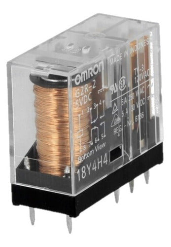 Omron Rele Relay G2R-2-5V G2R25V 5V 5A 8 Pin 0