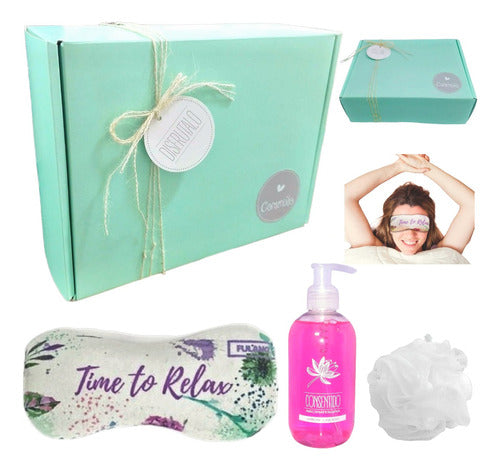 Spa Zen Roses Aroma Relax Gift Box Set N30 - Enjoy a Special Moment of Relaxation and Disconnection - Set Kit Caja Regalo Spa Zen Rosas Aroma Relax N30 Disfrutalo