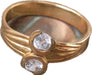 Exce Luli 18k Gold Plated Ring with Zirconias 0