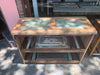 Recycled Vintage Rustic Wooden Console Table 2