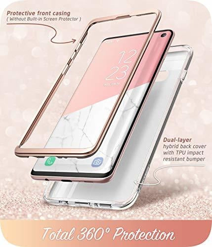 I-Blason Cosmo Designed for Galaxy S10 Case - Elegant Marble 1