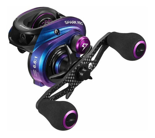 Piscifun Spark Pro Baitcasting Reel - Low Profile 6.6:1 Baitcaster Fishing Reel 0