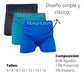 Barak Pack X2 Boxer Niño Algodon Sin Costura Talle 4 16 1