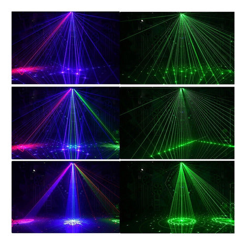 Dmx 9 Buracos Luz De Palco Efeito Rgb Disco Light Festival 4