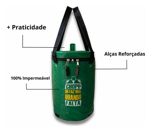 Kit Barril Chopp Heineken 5 L + Bolsa Cooler Térmica Oferta 3