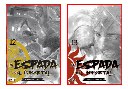 Ovni La Espada Del Inmortal Vol. 12 Y 13 - Manga 0