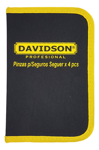 Juego 4 Pinzas Saca Seguros - Profesional | Davidson 1