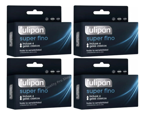 Tulipán Double Pleasure Condoms 4 Boxes X12 Varieties 12