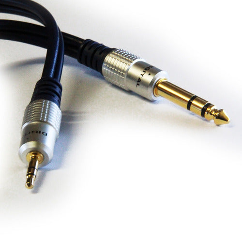 Puresonic 6.3mm to 3.5mm Stereo Audio Cable - 3m 0