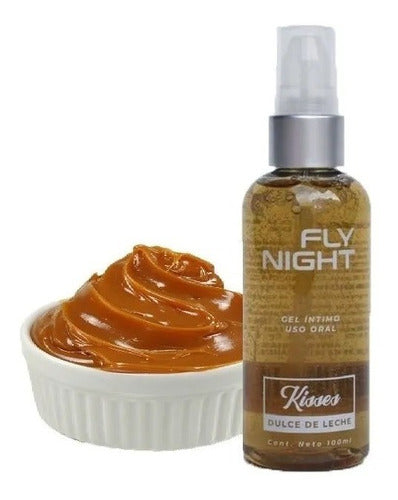 Fly Night Gel Intimo Sabor Dulce De Leche Kisses 100 Ml 0